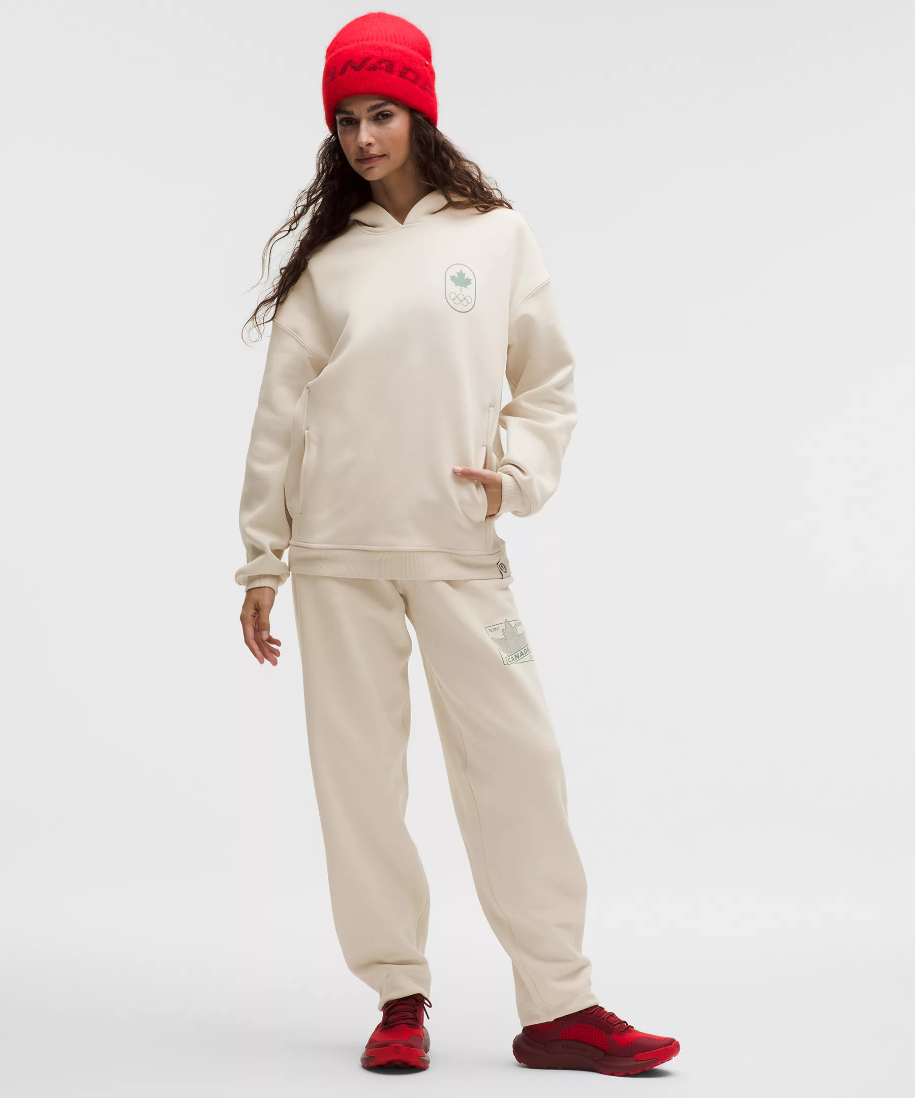 Team Canada Womens Big Cozy Oversized Sweatpant | lululemon (CA)
