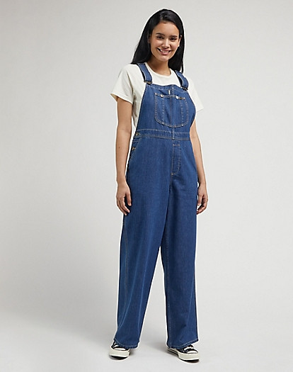 Loose Bib Overall in Indigo Rush | Women'sSkirts, Dresses & Overalls | Lee® | Lee DE