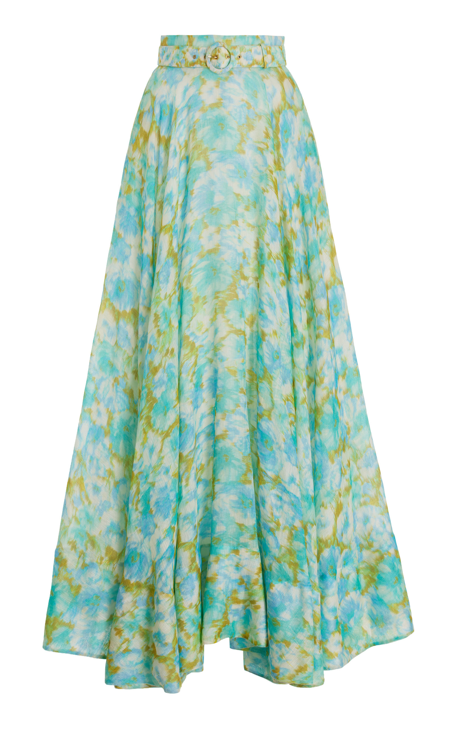 High Tide Linen-Silk Maxi Skirt | Moda Operandi (Global)