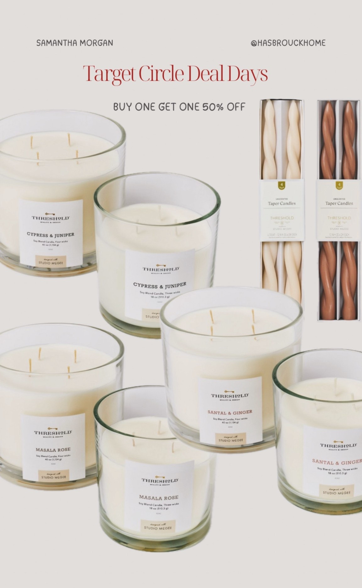 My favorite candle is the cypress & juniper! The best time to stock up such a great deal 

#LTKSaleAlert #LTKdayinmylife #LTKHome