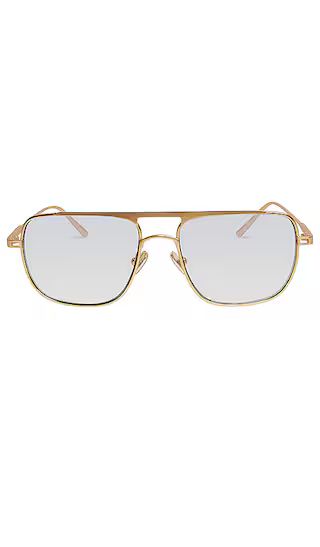 Elisa Johnson Elisa johnson gafas de sol jane en color oro metálico talla all en Gold Metal - Metallic Gold. Talla all. | Revolve Clothing (Global)