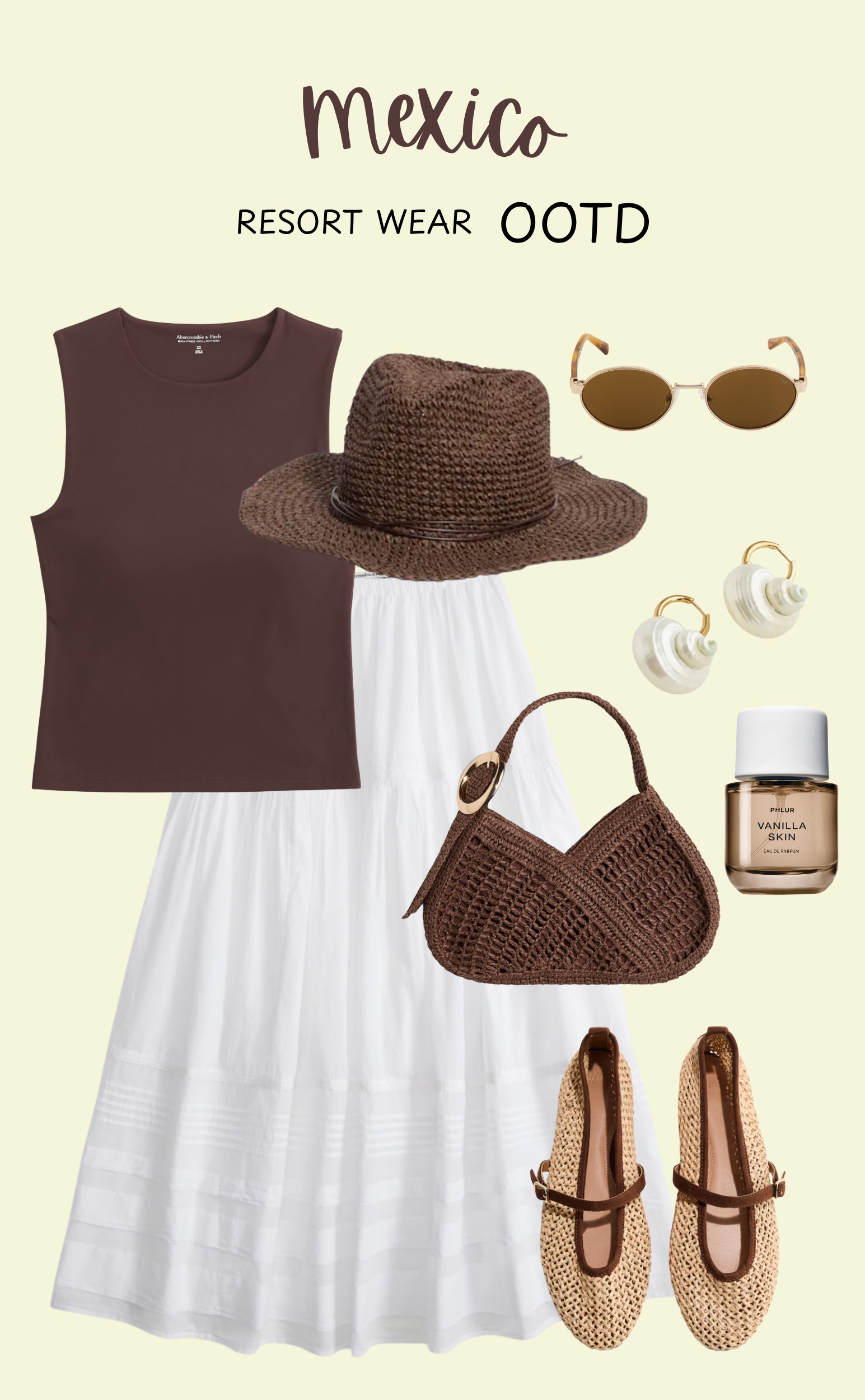 Mexico Resort Wear OOTD 🌞🤎

resort wear, mexico outfit, vacation outfit ideas, tropical vacation, beach vacation outfit, resort fashion, travel outfit, vacation wardrobe, summer travel style, neutral aesthetic, vacation essentials  

 #LTKgrwm #LTKootd #LTKTravel