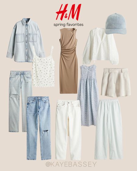 Affordable H&M Spring trends - denim jeans, denim shirt, casual tops and shirts, linen shorts

#spring #springtrends #hm #casual #ootd #denim #jeans

#LTKstyletip #LTKSeasonal #LTKfindsunder100