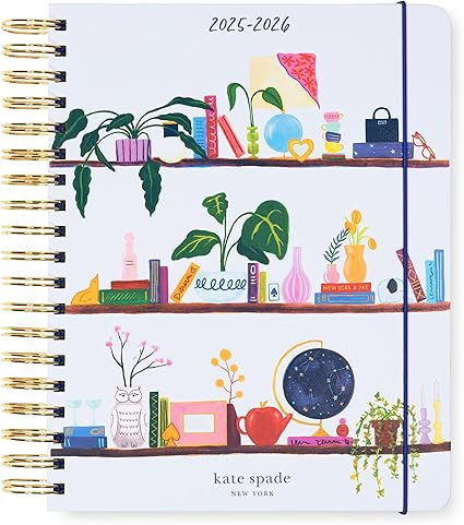 kate spade new york Daily Planner 2025-2026 Mega Agenda August 2025- December 2026, Hardcover Wee... | Amazon (US)