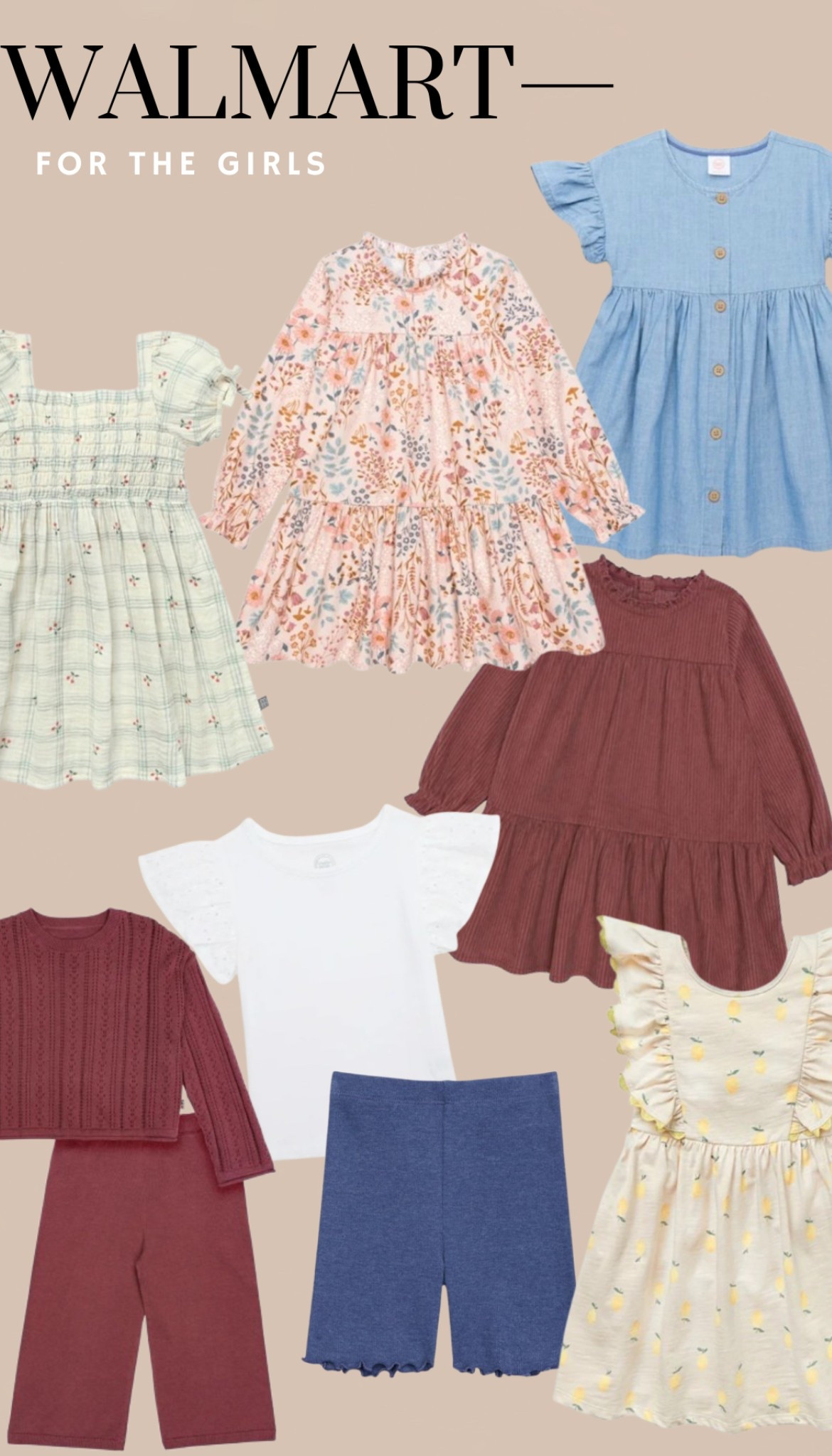 Girly spring picks from Walmart ✨

#LTKSpringSale #LTKFamily #LTKKids