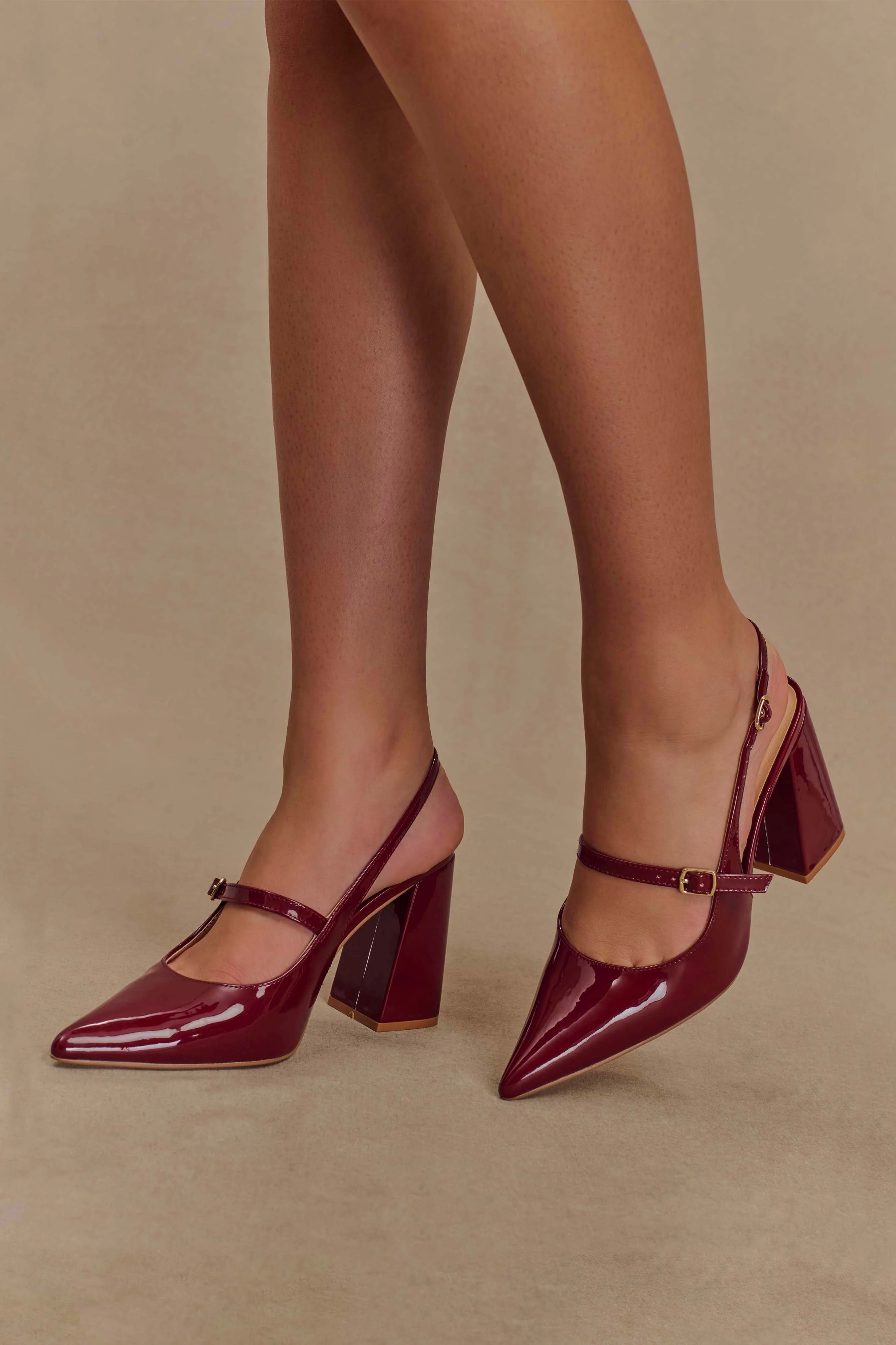 Pointed Heels - Red | MESHKI US