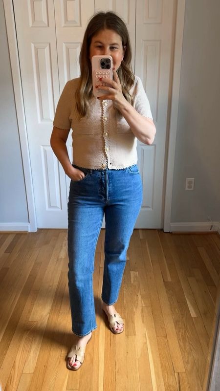 I love this lightweight crochet top for spring and summer. I’ve been wearing it with jeans, white skirts, and linen pants! It’s also perfect for work! 

#LTKWorkwear #LTKStyleTip #LTKSeasonal