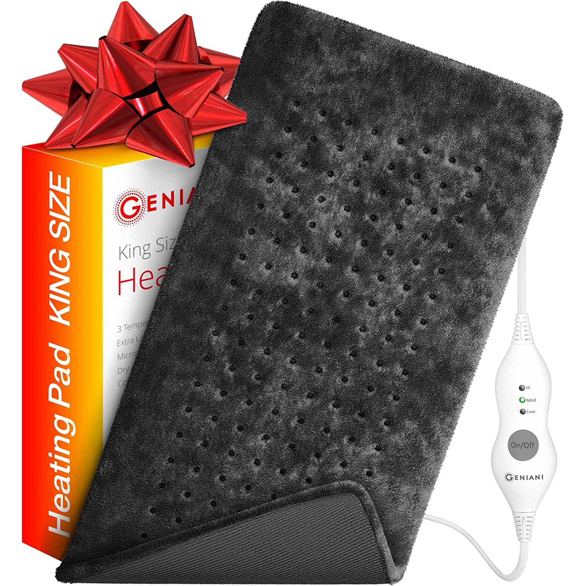 GENIANI XL Heating Pad - Electric Heating Pad for Moist and Dry Heat Therapy - Fast Neck / Should... | Walmart (US)
