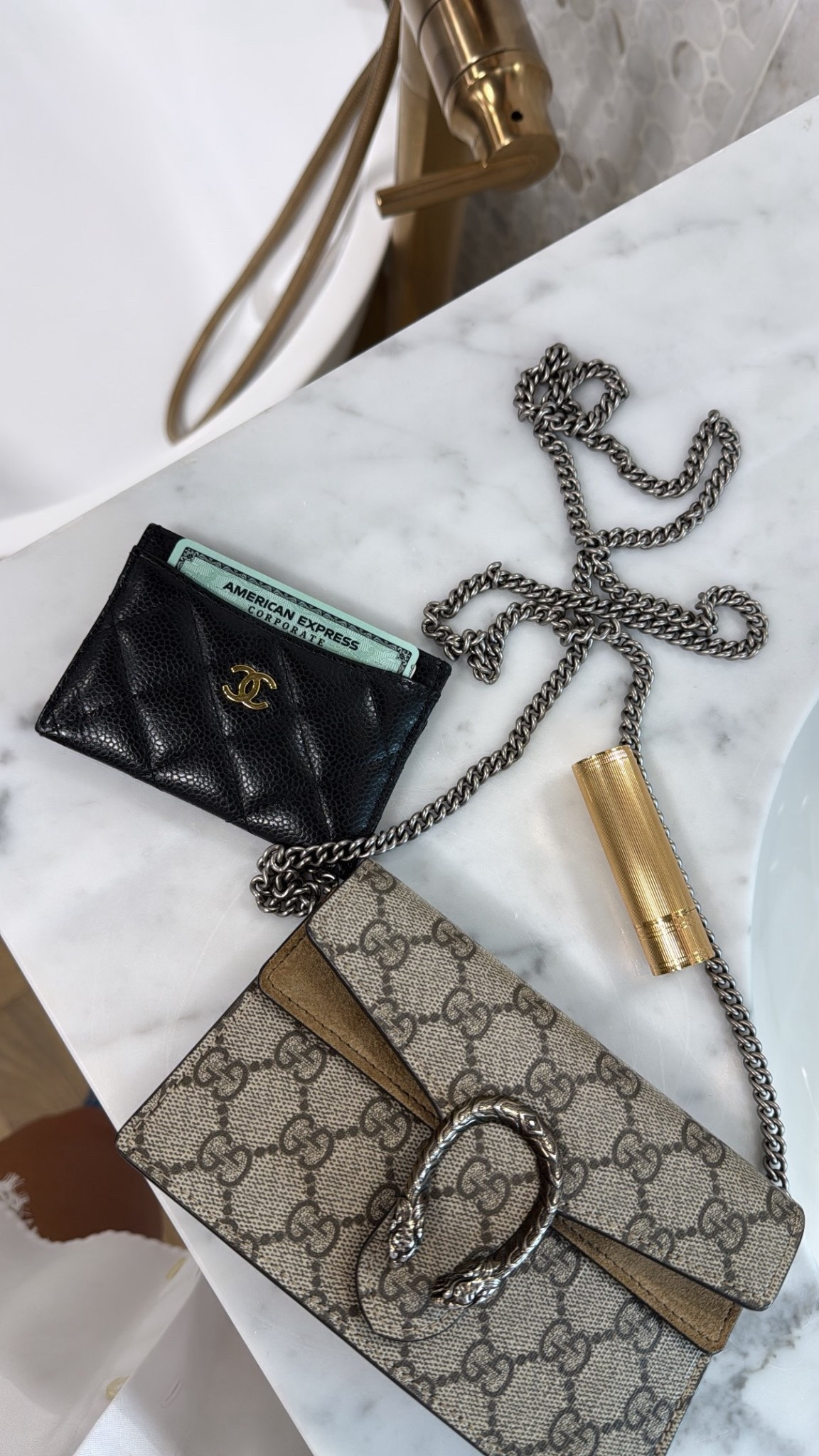 Essentials 😍
Chanel card holder from the boutique 

#LTKootd #LTKBeauty #LTKmomlife