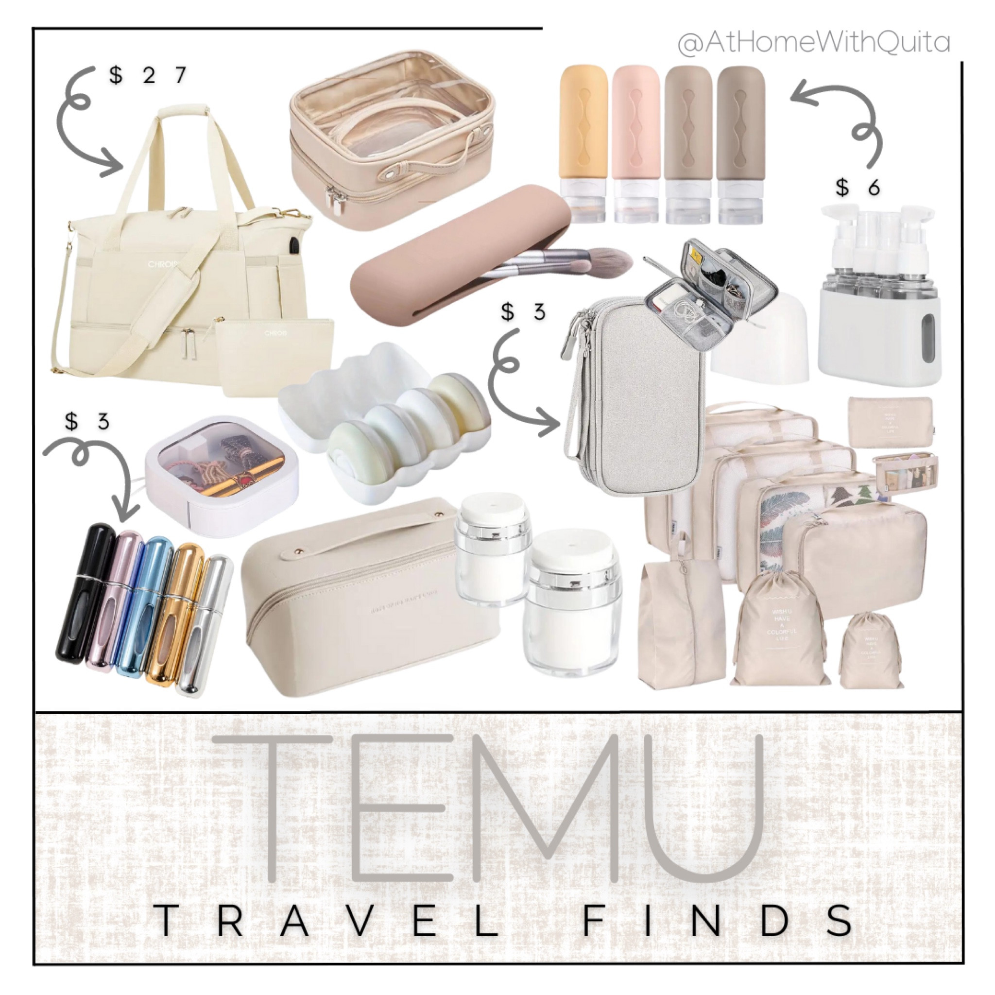 Temu Travel Finds 
#temu #travel #travelmuathaves

#LTKunder50 #LTKtravel #LTKFind