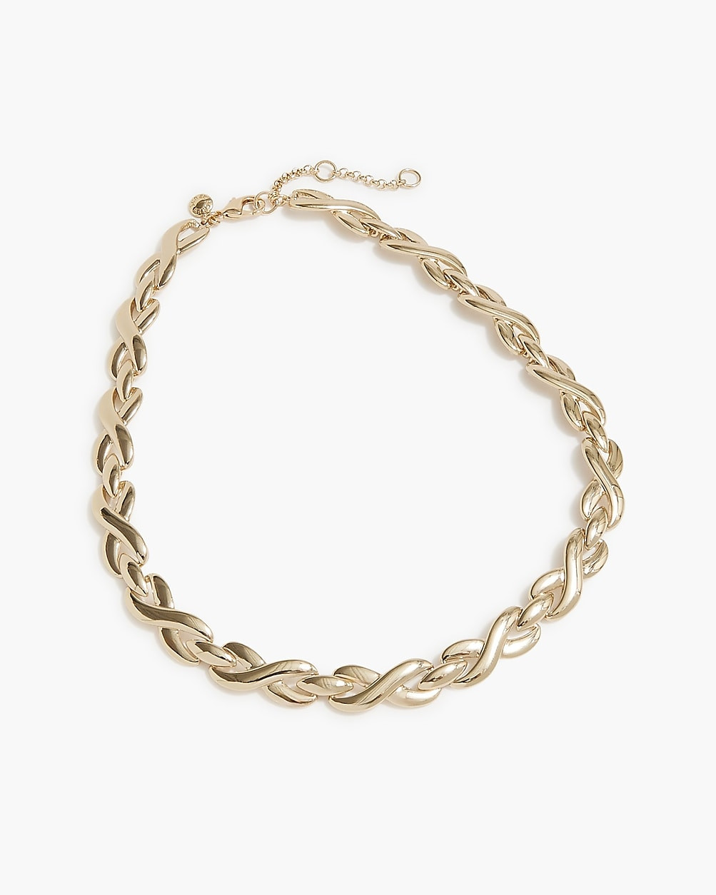 Gold braided statement necklace | J.Crew Factory