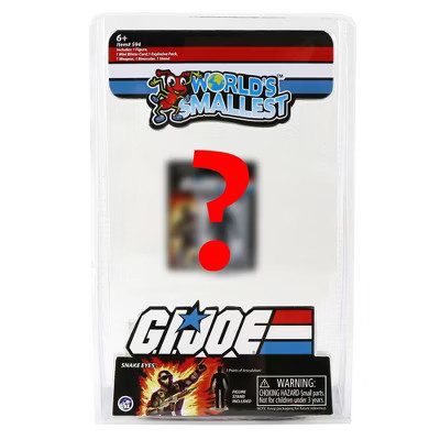 Super Impulse Worlds Smallest GI Joe Vs Cobra Micro Figure | One Random | Target