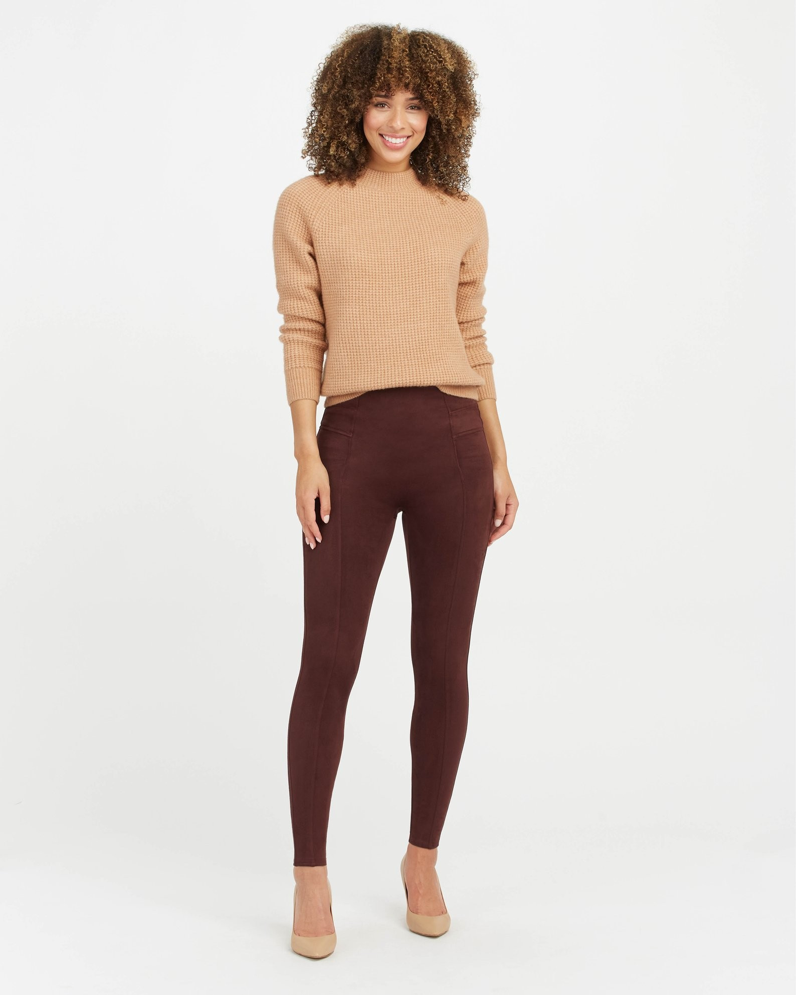 Faux Suede Leggings | Spanx