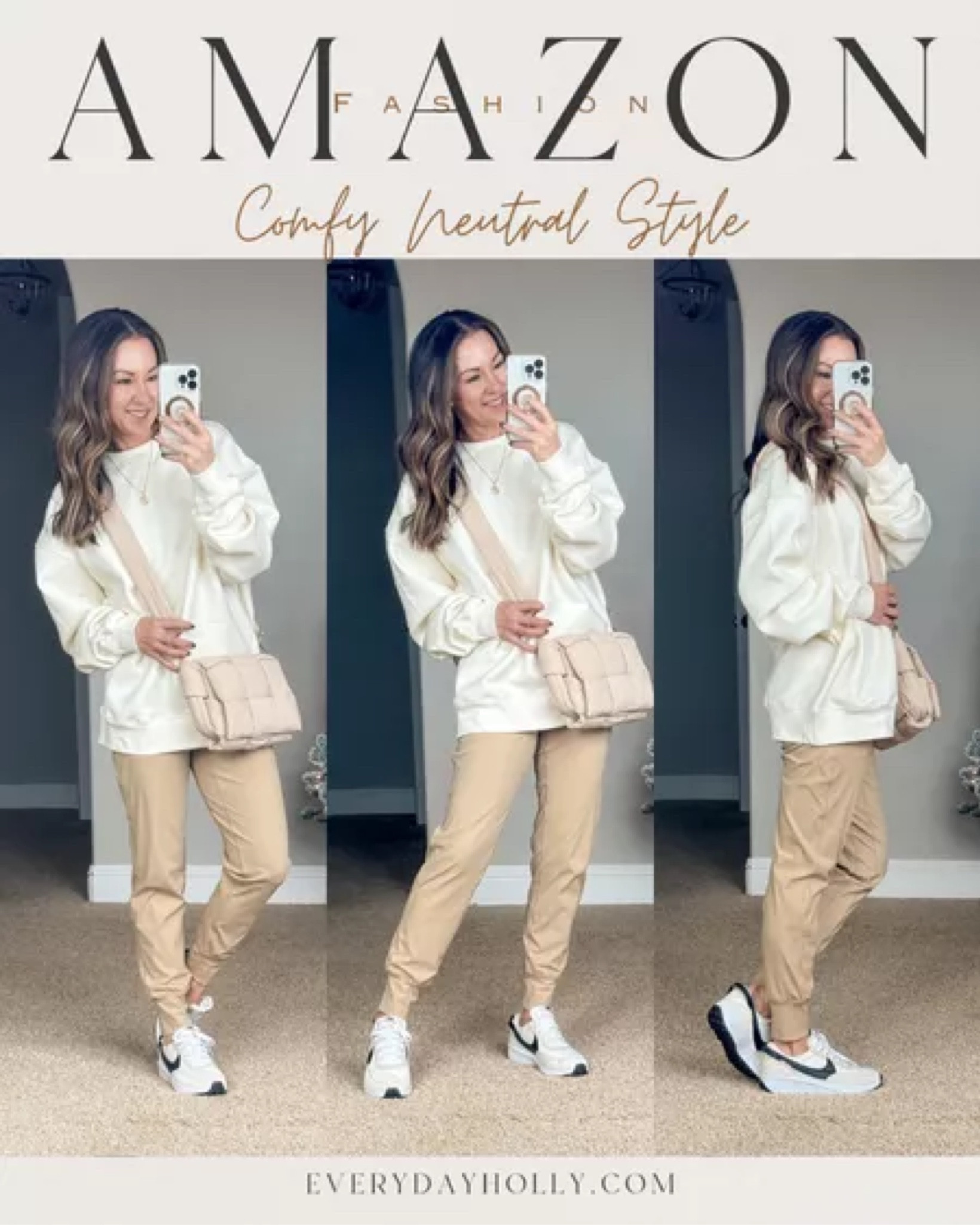 Comfy neutral style

I am wearing size S oversized sweatshirt, XS joggers!

Winter  Winter fashion  Comfy style  Neutral  Neutral style  Sweatshirt  Oversized  Joggers  Sneakers  Athleisure  Casual outfit  Mom outfit 

#LTKSeasonal #LTKfitness #LTKstyletip