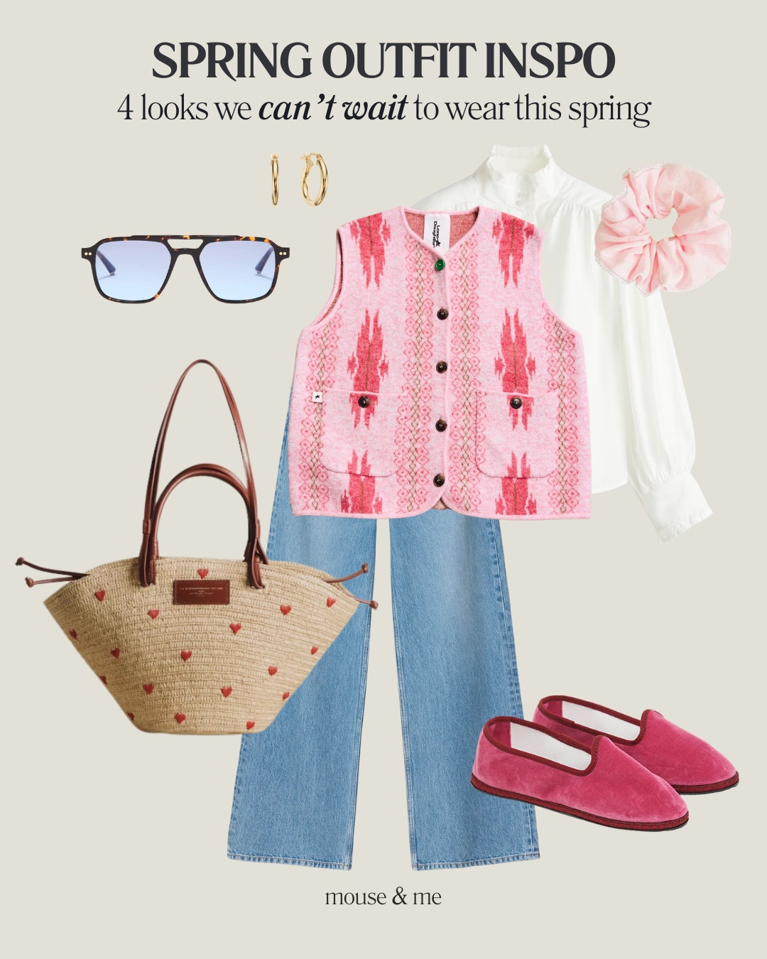 Hints of spring 🌸🌿🌷💘🫶🎀

The last few days have actually been a little bit sunny & we’ve seen some blue sky… so spring is on the horizon. Here are 4 looks we can’t wait(!!!!) to wear as soon as the weather warms up a bit. Which is your fave 1-4?

P.S if an item isn’t available to link in LTK, we have substituted where possible but if there’s a specific item you can’t find, let us know & we’ll DM you the link x 

#officelook #officeoutfit #workoutfit #springtrends #springfashion

#LTKuk