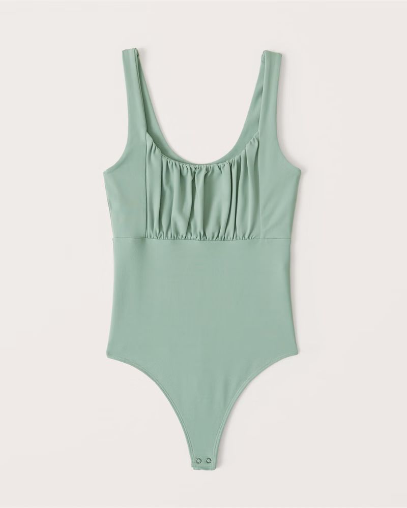 Seamless Ruched Bodysuit | Abercrombie & Fitch (US)