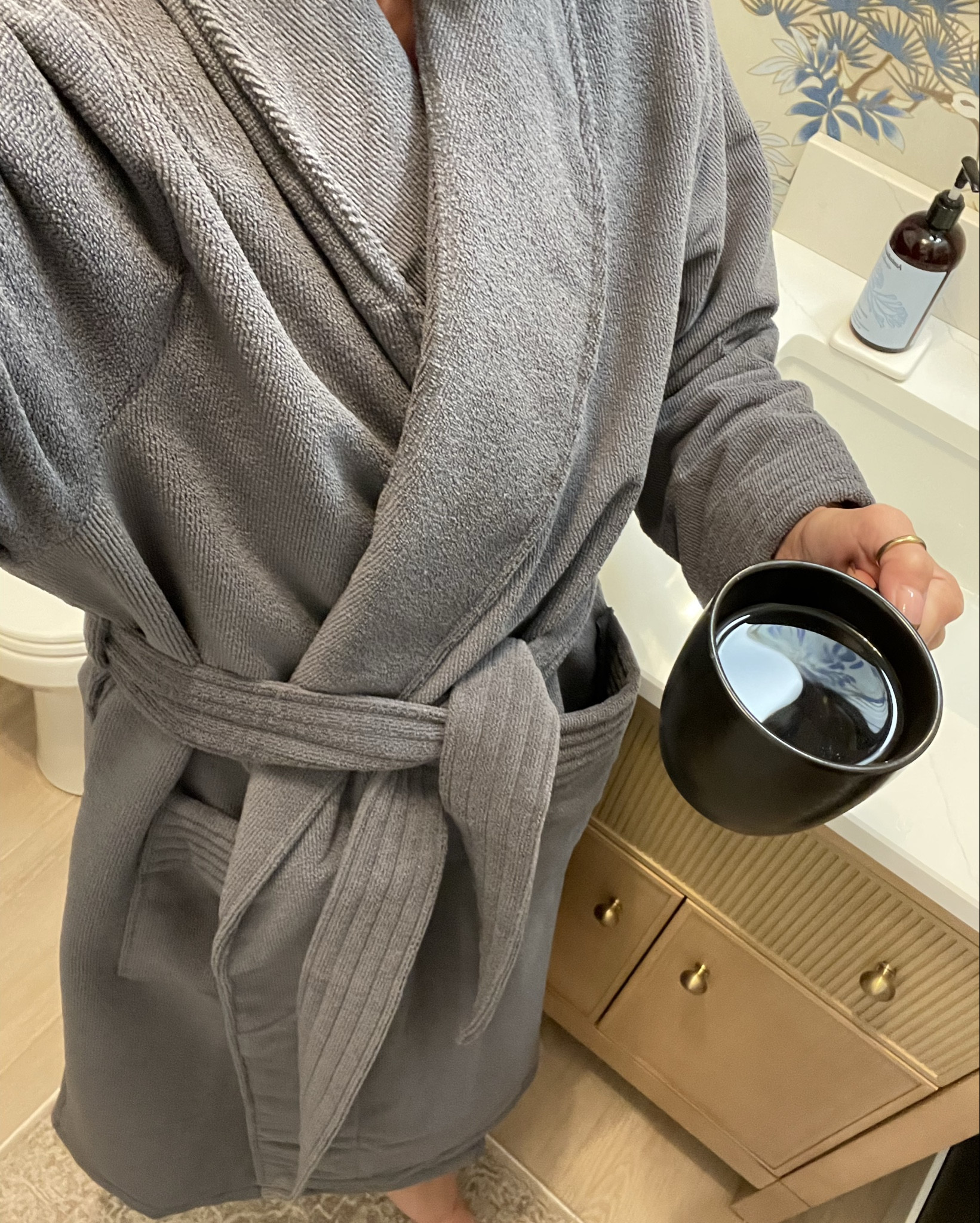Comfiest terry plush robe! It’s just the right weight & length. I have the waffle weave style as well. It’s a lighter & shorter length. I use it for after a shower. 
Robes - m/l
#fallstyle
@target


#LTKOver40 #LTKBeauty #LTKMidsize