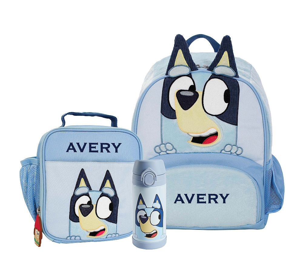 Bluey Critter Mackenzie Backpack & Lunch Bundle, Set of 3 | Pottery Barn Kids
