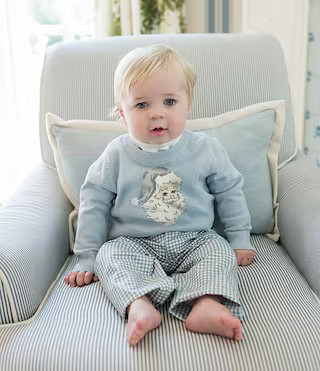 Edgehill Collection x The Broke Brooke Baby Boys Knox Gingham Pants | Dillard's | Dillard's