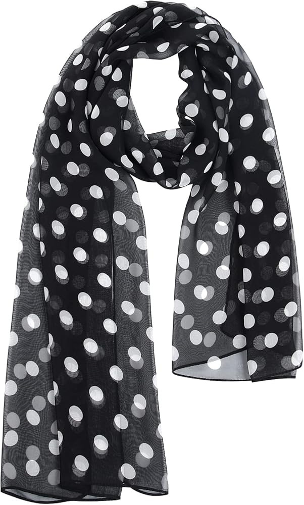 E-Clover Women Soft Floral Print Shawl Chiffon Sheer Scarf | Amazon (US)