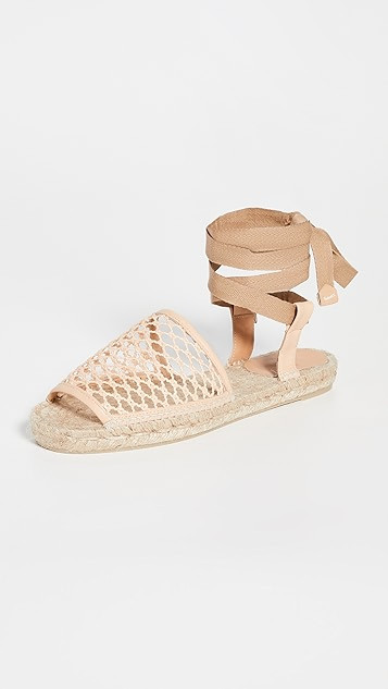 Paz Net Lace Up Espadrilles | Shopbop