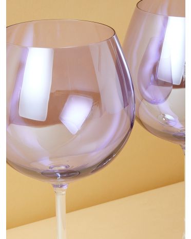 2pk 9in Iridescent Wine Glasses | HomeGoods
