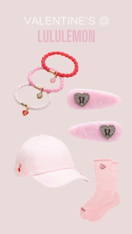 Lululemon just dropped super cute hair accessories and a pink hat in time for Valentine’s 💗❤️



#LTKfitnessgoals #LTKActive #LTKValentine
