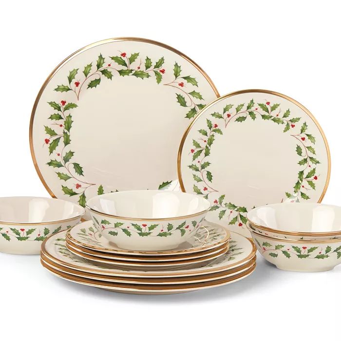 Holiday 12-Pc. Plate & Bowl Set | Bloomingdale's (US)