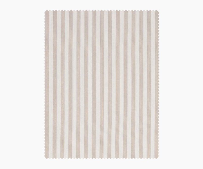 Cabana Stripe Khaki  Cotton Fabric | Rifle Paper Co.