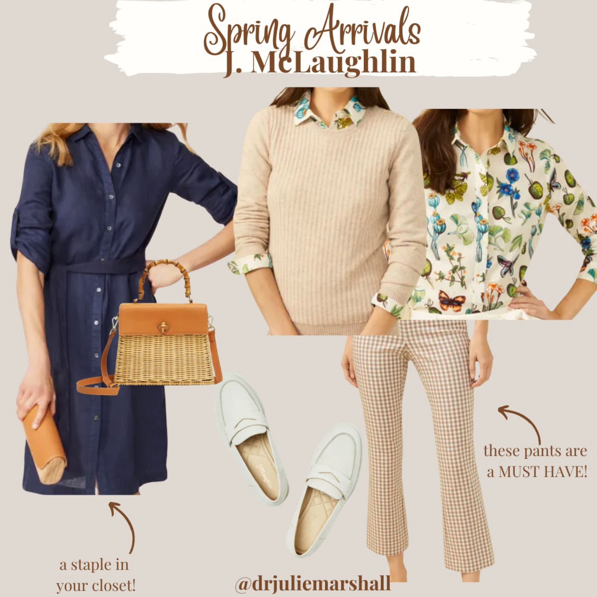 These new arrivals from J. McLaughlin are the perfect addition to your closet this spring! #springfashion #newarrivals

#LTKstyletip #LTKFind #LTKSeasonal