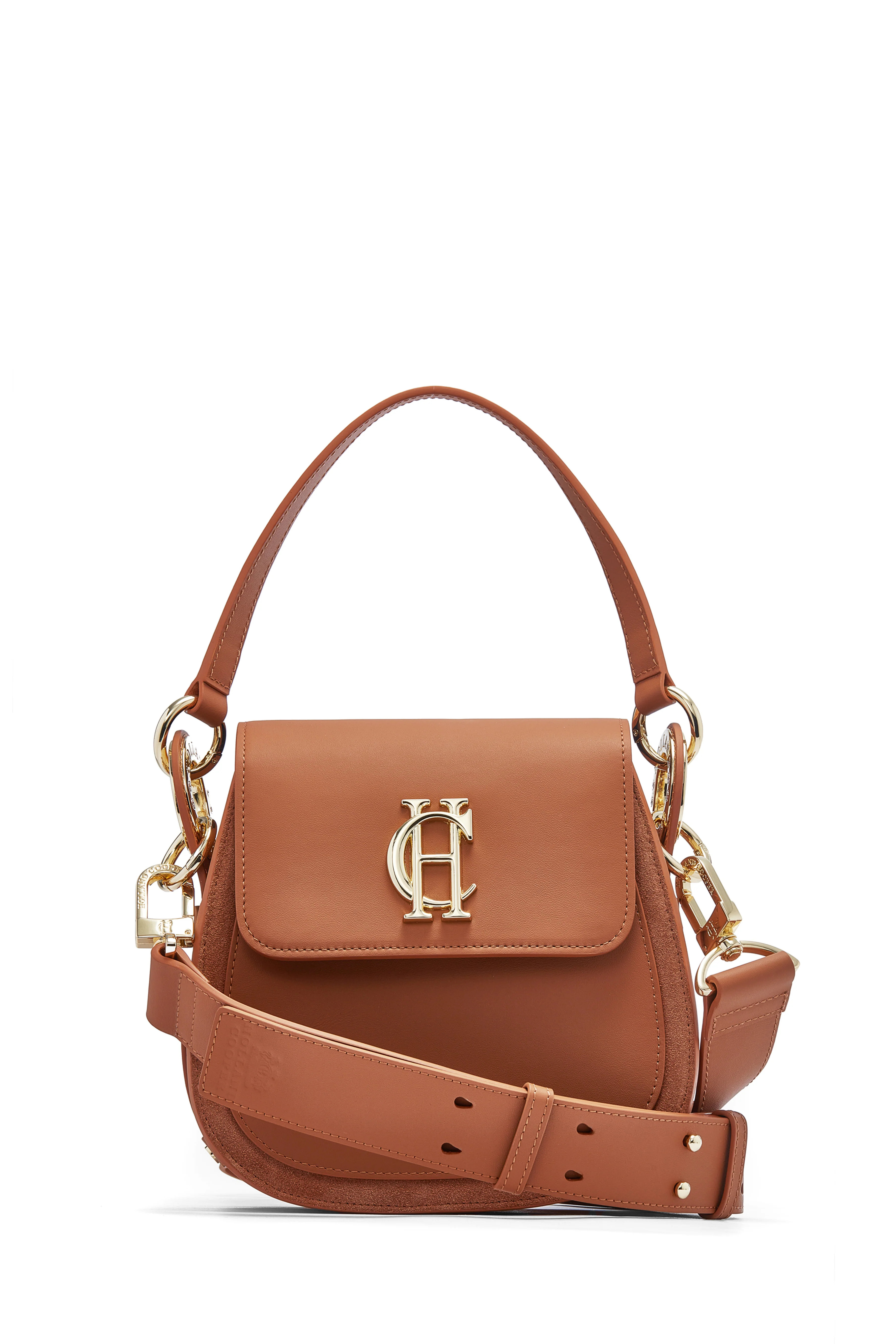 Chelsea Saddle Bag (Tan) | Holland Cooper