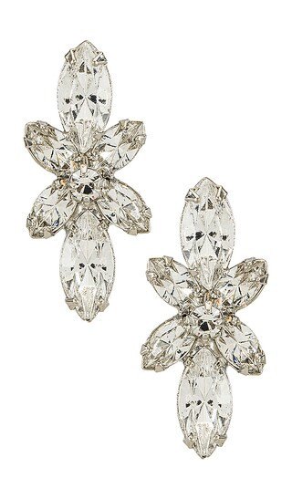 Fianna Earring in Crystal | Revolve Clothing (Global)