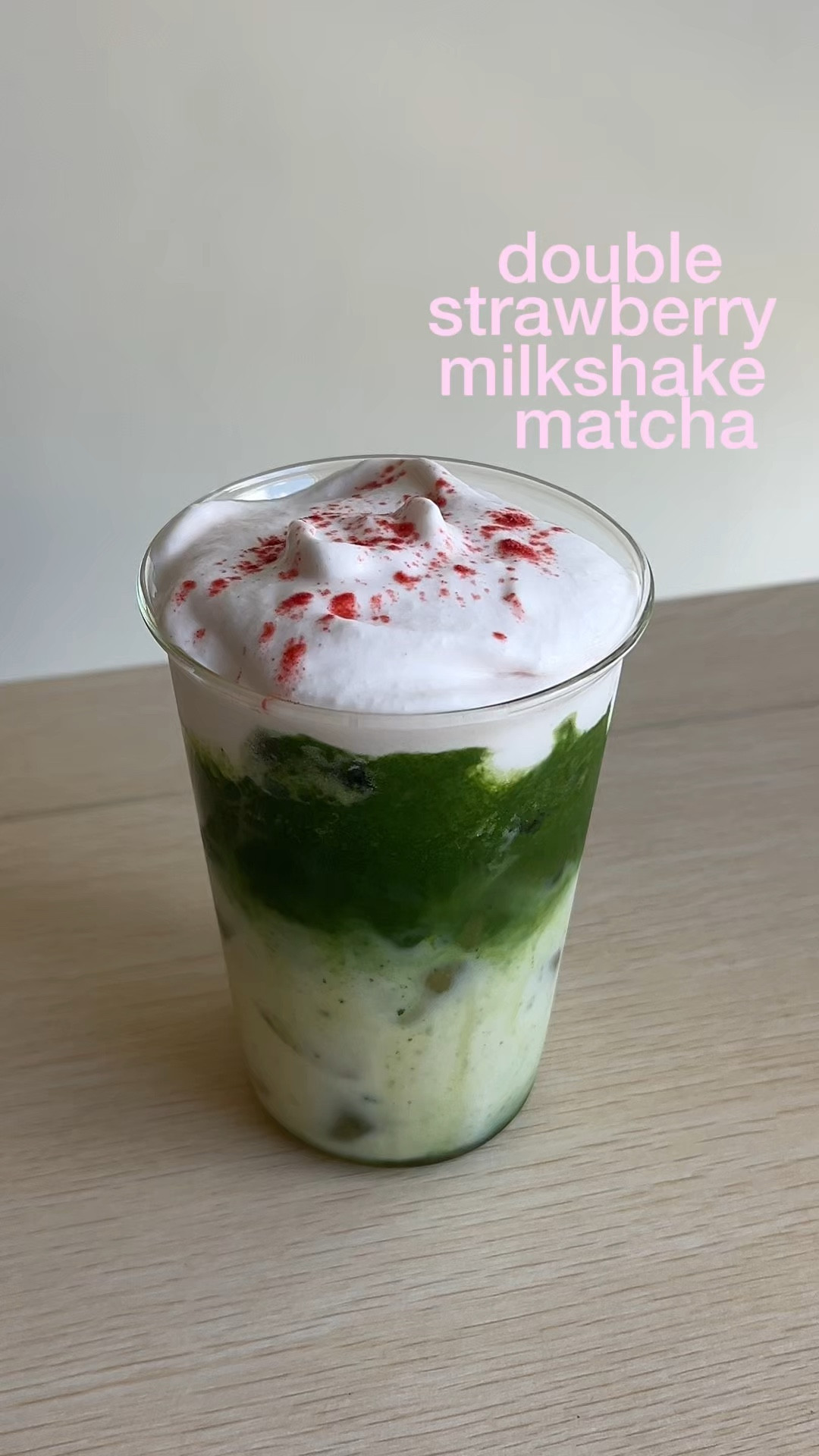 double strawberry milkshake matcha for summer 🍓

matcha recipes, summer, summer recipes 

#LTKHome