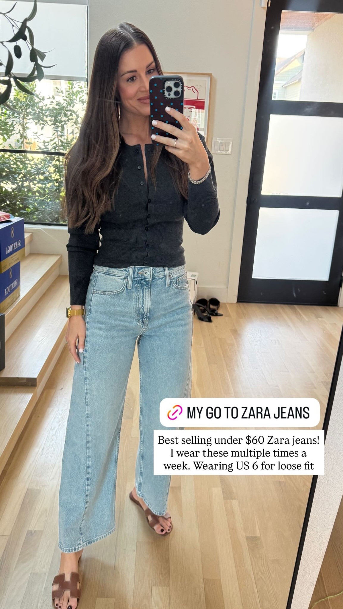 Weekly Topseller - my go to jeans from @Zara  

Under $60! I wear these multiple times a week. Wearing US 6 for loose fit

#LTKdayinmylife #LTKootd #LTKgrwm