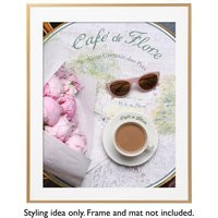 Paris Photography - Peonies & Coffee At Cafe De Flore, Vertical, Sidewalk Cafe, Kitchen Decor, Large Wall Art, French Home Decor | Etsy (US)