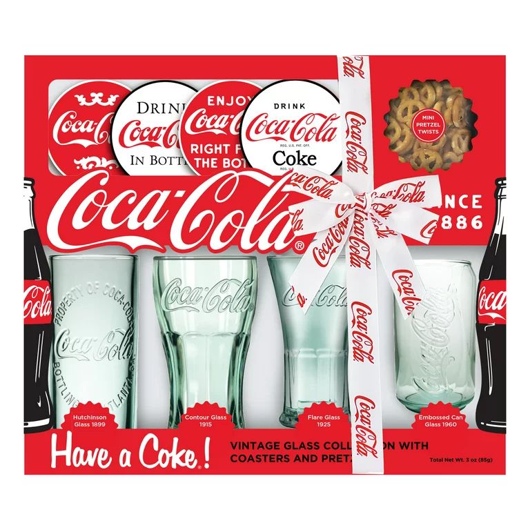 Coca Cola Glass Collectors Set | Walmart (US)