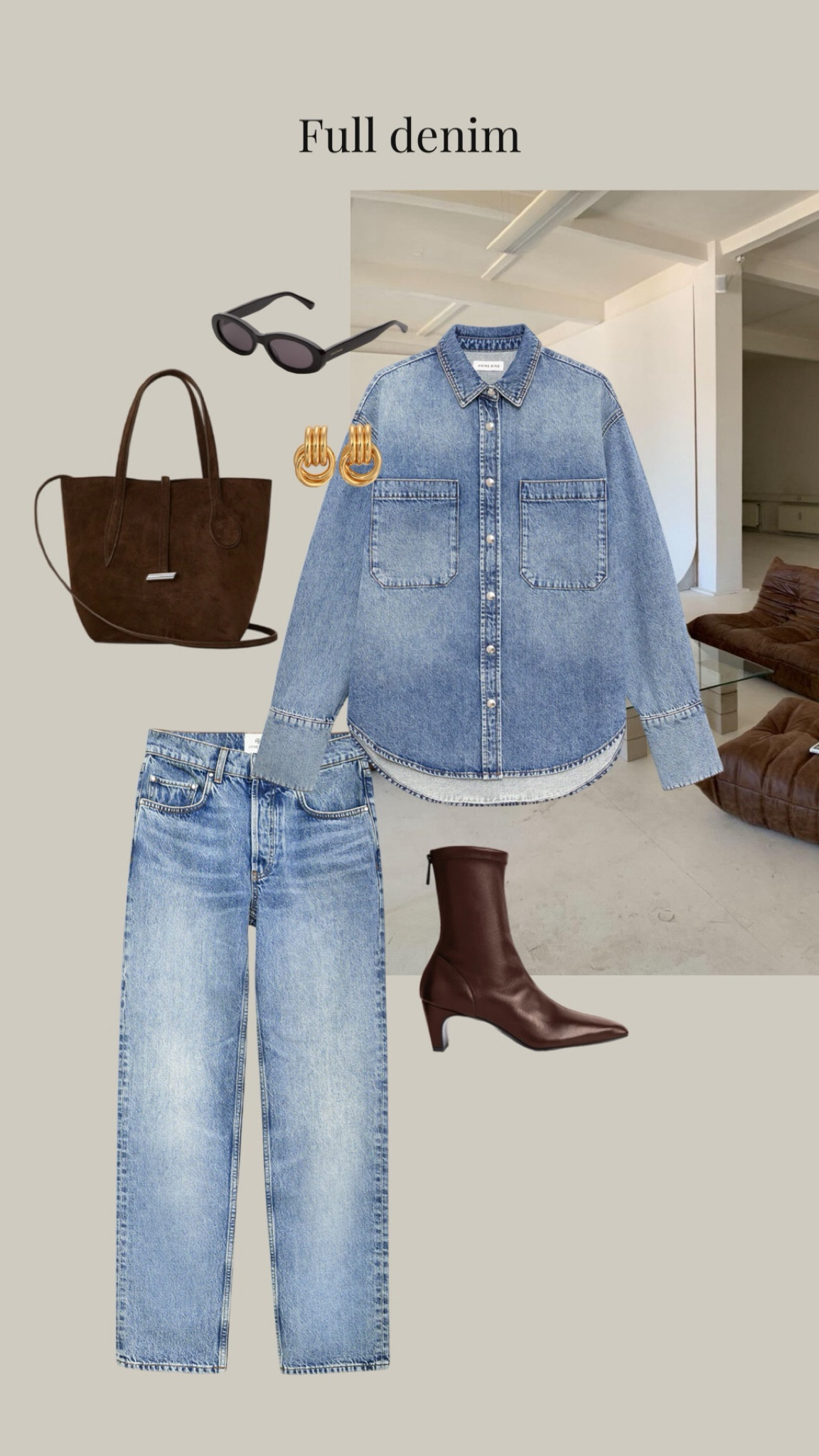 Full denim fit #brown #fallfashion #styleinspo

#LTKeurope #FashionWeek #LTKshoes