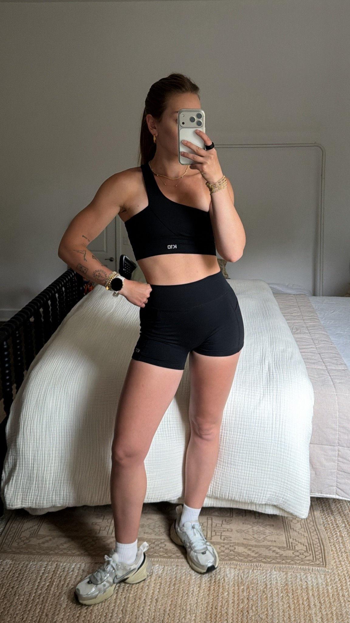 5/21/26 Workout Outfit + Everyday Training Staples

Today’s workout outfit 🤍 my set is from K-10 (sadly can’t link it), but I linked my Garmin and Nike sneakers that I wear constantly for workouts and everyday movement. Comfortable, simple staples I always reach for ✨

#LTKootd #LTKfitnessgoals #LTKActive