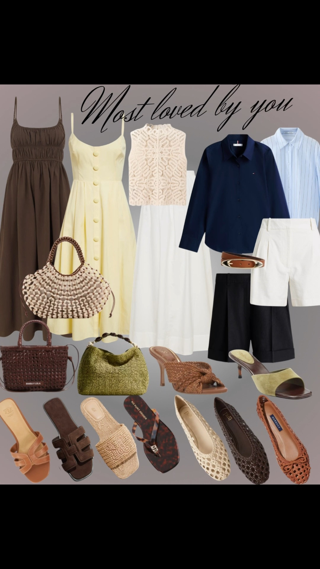 Best sellers ✨ 
Dress, skirt, crichet top, shirt, shorts, bag, flats, sandals, heels

#LTKsummer #LTKeurope #LTKstyletip