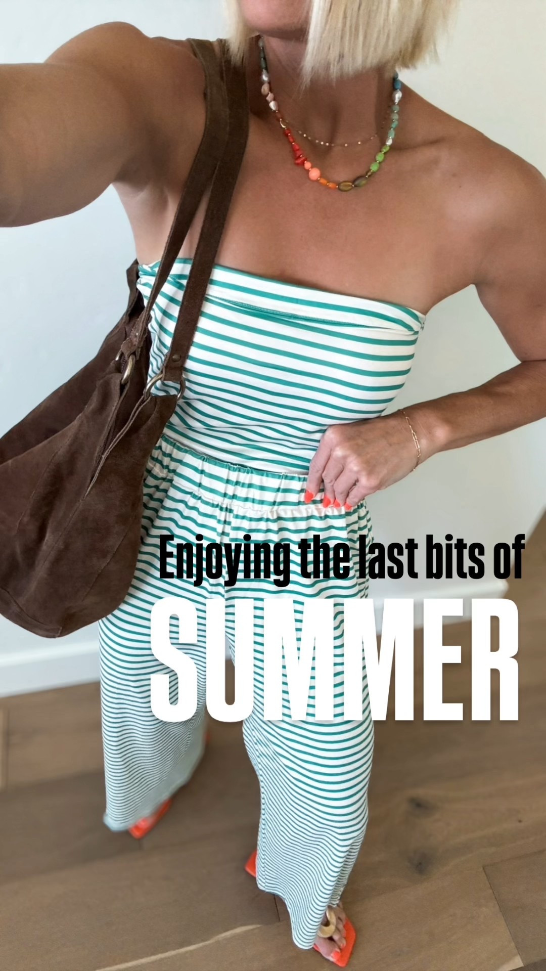 Effortless + chic ✨ This green striped jumpsuit (wearing a medium) is the easiest throw-on-and-go outfit for back to school pick up and drop off, or just running errands in style. Lightweight, comfy, and under budget ✔️

#LTKfinds #AmazonFashion #LTKSeasonal #LTKunder50


#LTKSaleAlert #LTKFindsUnder50 #LTKSeasonal