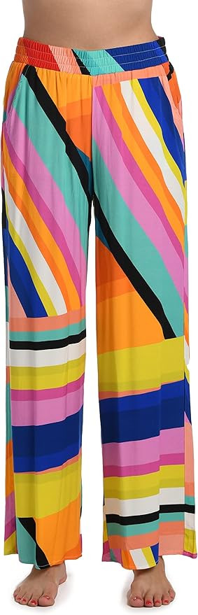 La Blanca Women's Standard Palazzo Pant Swimsuit Cover Up | Amazon (US)