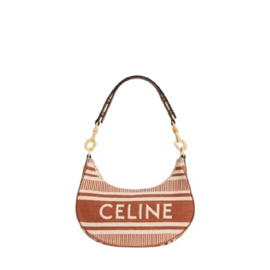 Celine Ava Strap Bag In Striped Textile | Jomashop.com & JomaDeals.com