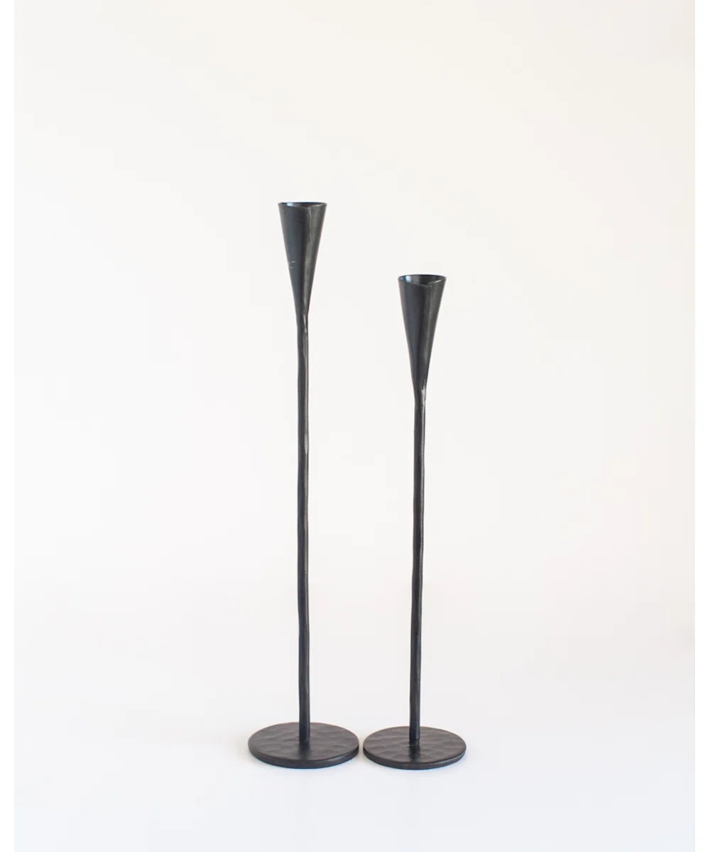 Phoenix Candlesticks Set of 2 - Brass Finish (Set of 2) | Wayfair North America