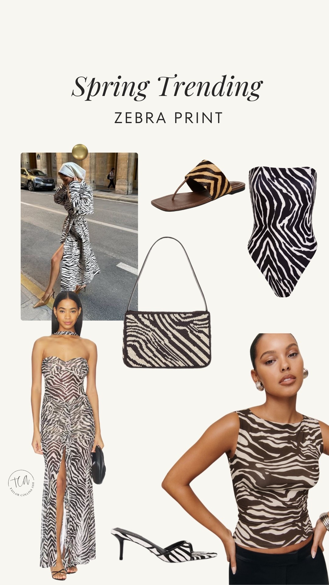 Zebra print trending for spring! 

Vacation maxi, swimsuit, spring bag, sandals 

#LTKSeasonal #LTKTravel #LTKSaleAlert