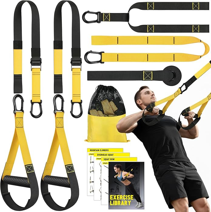 Home Resistance Training Kit - Bodyweight Resistance Bands with Handles, Door Anchor, Fitness Str... | Amazon (US)