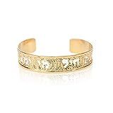 Proverbs 31:10 Gold Cuff, Hebrew Jewelry For Women, Bible Verse Bracelet, Scripture Jewelry, Christi | Amazon (US)