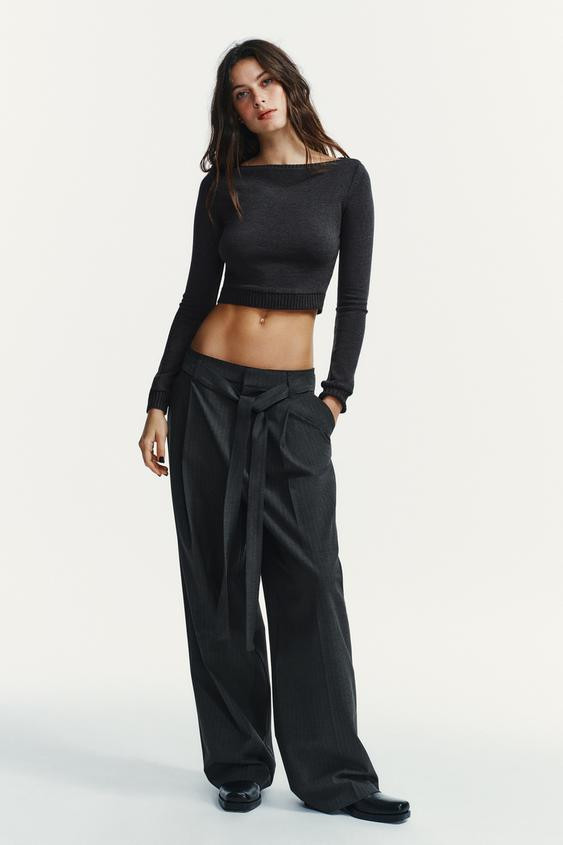 SOFT CROPPED TOP | Zara US