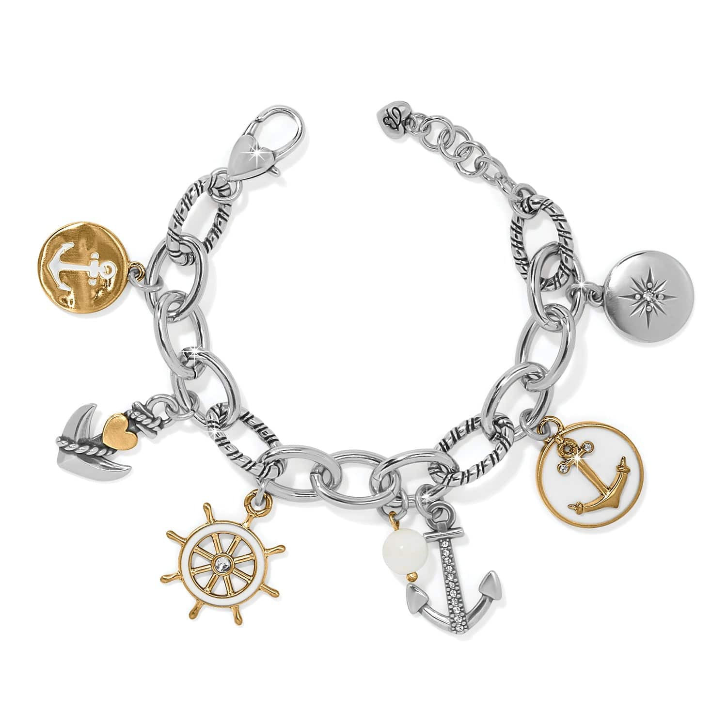 Anchors Aweigh Charm Bracelet | Brighton