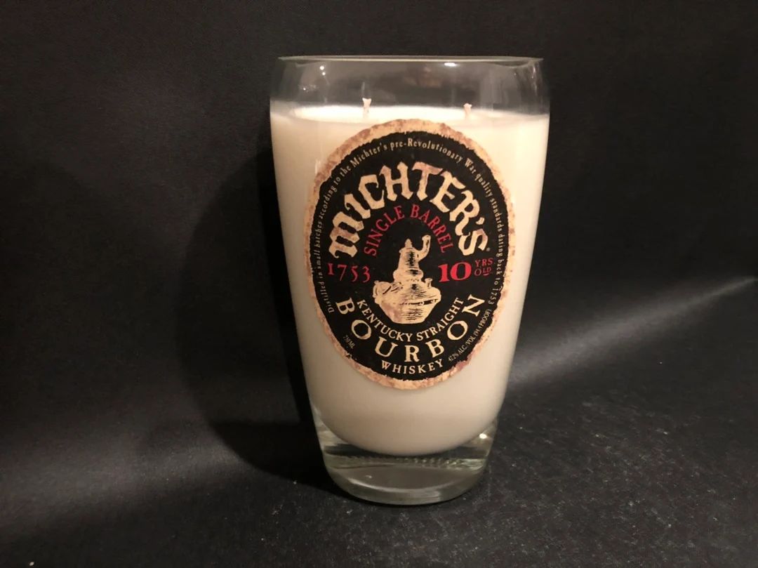 Michters Michter's 10 Year Bourbon Whiskey Soy Candle. Made to Order - Etsy | Etsy (US)