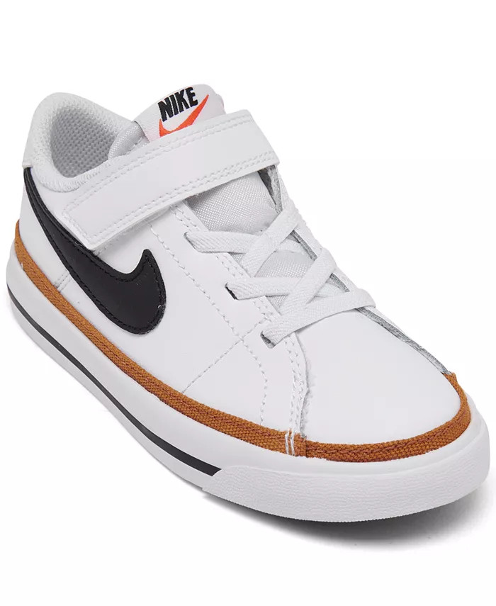 Nike Toddler Kids Court Legacy Stay-Put Closure Casual Sneakers from Finish Line - Macy's | Macys (US)